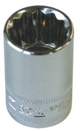 SOCKET - 1/2"DR STANDARD 12PT METRIC 24MM - SP23024