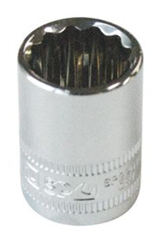 SOCKET - 3/8"DR STANDARD 12PT METRIC 20MM - SP22020
