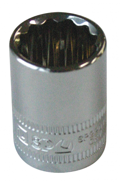 SOCKET - 3/8"DR STANDARD 12PT METRIC 22MM - SP22022