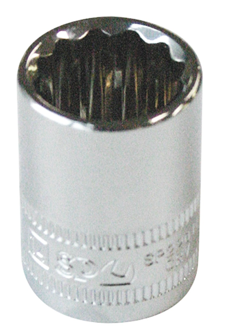 SOCKET - 3/8"DR STANDARD 12PT SAE 1/4" - SP22051