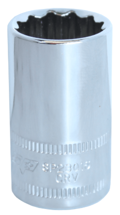 SOCKET - 1/2"DR STANDARD 12PT METRIC 17MM - SP23017
