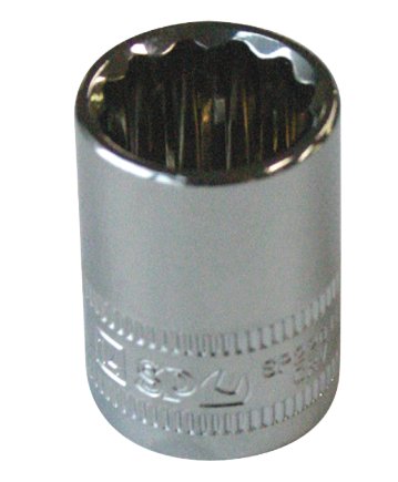 SOCKET - 3/8"DR STANDARD 12PT METRIC 6MM - SP22006