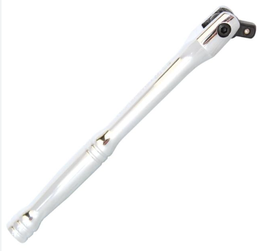 SOCKET ACCESSORIES - 1/4"DR FLEX HANDLE CHROME 145 - SP21311