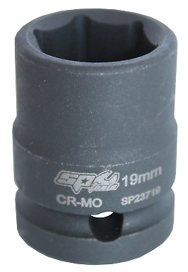 SOCKET IMPACT 1/2" DR 6PT METRIC 13MM - SP23713