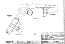 BRACKET RADIATOR STAY 0405 - 1N0021