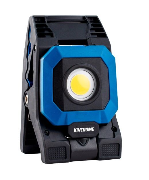 WORKLIGHT WITH ADJUSTABLE CLAMP RECHARGEABLE 1600L - K10338