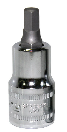 SOCKET - 1/2"DR INHEX METRIC 6MM - SP23206