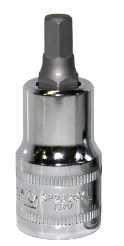 SOCKET - 1/2"DR INHEX METRIC 6MM - SP23206