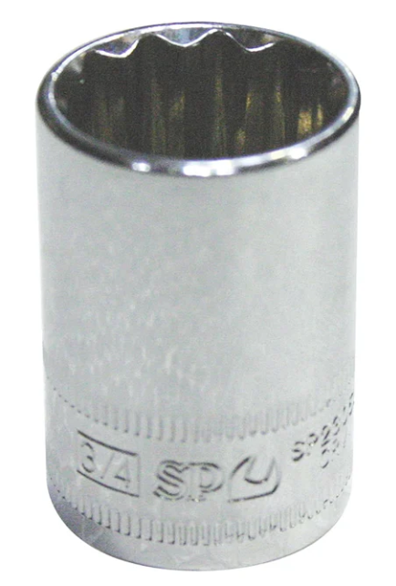 SOCKET - 1/2"DR STANDARD 12PT SAE 1-1/4" - SP23067