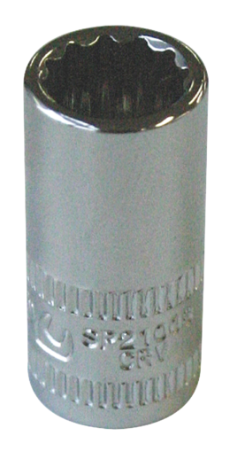 SOCKET - 1/4"DR STANDARD 12PT METRIC 6MM - SP21006