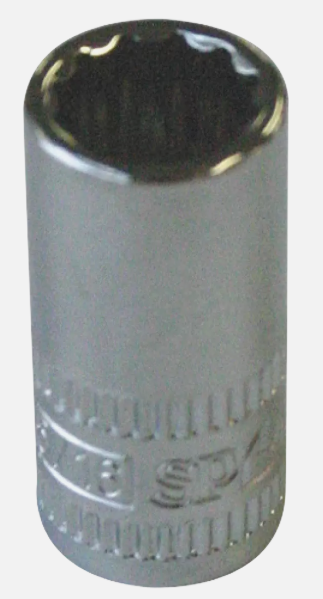 SOCKET - 1/4"DR STANDARD 12PT SAE 1/4" - SP21053