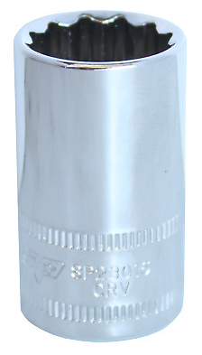 SOCKET - 1/2"DR STANDARD 12PT METRIC 12MM - SP23012