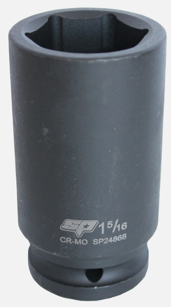 SOCKET IMPACT 3/4DR 6PT SAE DEEP 1-5/8" SP TOOLS - SP24873