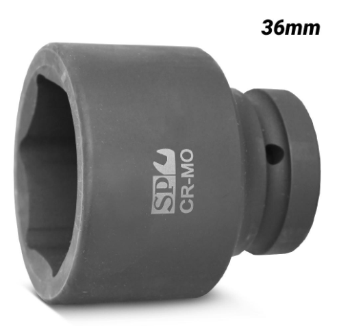 SOCKET IMPACT 1DR 6PT METRIC 36MM - SP25736