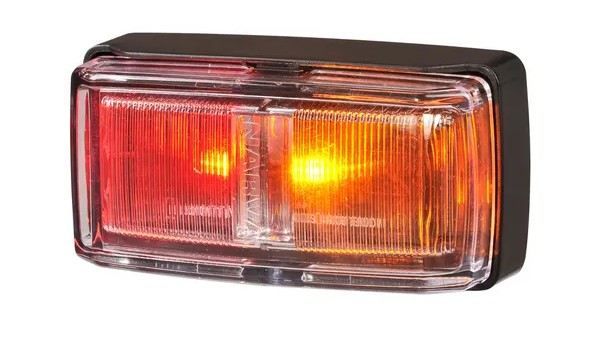 SIDE MARKER RED/AMBER  0.5M - 98002