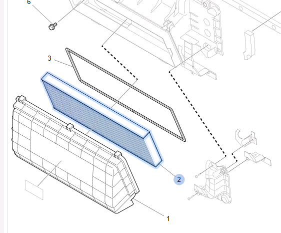 AIR FILTER CABIN - ZFGAF56038