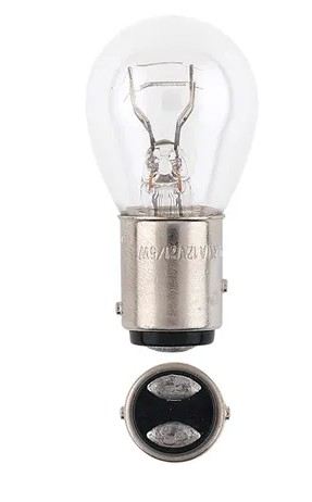 12V 21/21W BAY15D INCANDESCENT GLOBES (BOX OF 10) - 47005