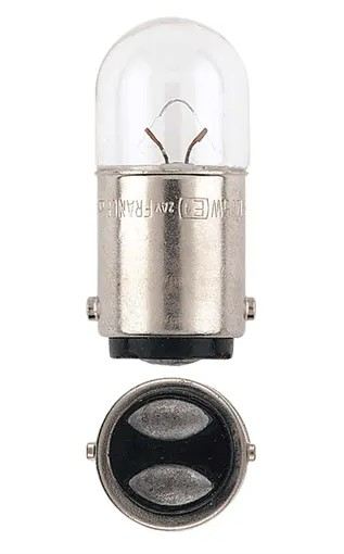 24V 5W R5W BA15D INCANDESCENT GLOBES (BOX OF 10) - 47150
