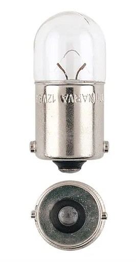 12V 5W R5W BA15S INCANDESCENT GLOBES (BOX OF 10) - 47207