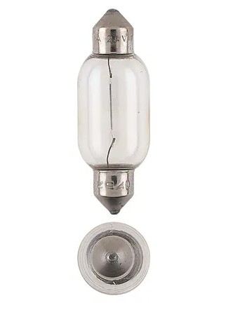 12V 10W SV8-5.8 FESTOON GLOBES (BOX OF 10) - 47265