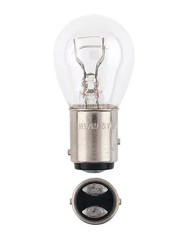 24V 21/5W P21/5W BAY15D INCANDESCENT GLOBE (2) - 47336BL