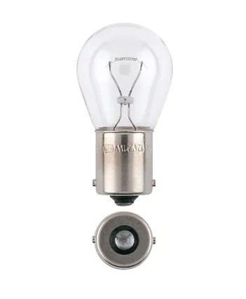 24V 32CP (25W) BA15S INCANDESCENT GLOBES (2) - 47339BL