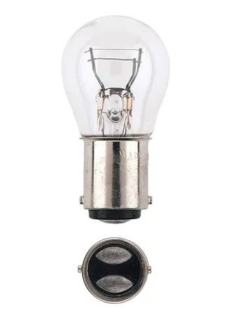 12V 20/5W BA15D INCANDESCENT GLOBES (PACK OF 2) - 47381BL