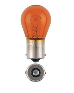 12V 21W AMBER BA15S INCANDESCENT GLOBES (2) - 47383BL