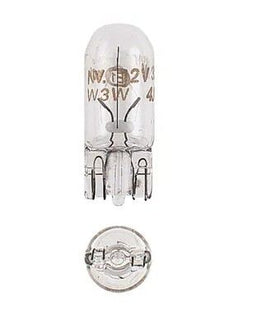 24V 5W W2.1 X 9.5D W5W WEDGE GLOBES (PACK OF 2) - 47502BL