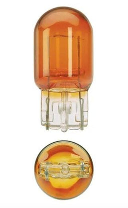 12V 21W W3 X 16D WY21W AMBER WEDGE GLOBES (2) - 47532BL