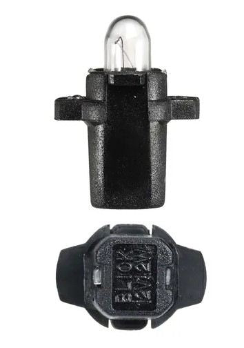 12V 1.2W B8.3D (BAX 10S) BLK BASE DASH PANEL GLOBE - 47724