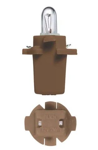 24V 1.2W B8.7D BROWN BASE DASH PANEL GLOBES - 47798