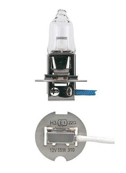 12V 100W PK22S HALOGEN HEADLIGHT GLOBE (BOX OF 1) - 48351
