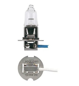 12V 100W PK22S HALOGEN HEADLIGHT GLOBES (1) - 48351BL