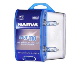 H7 12V 55W BLUE PLUS 110 HALOGEN GLOBES (BL2) - 48535BL2