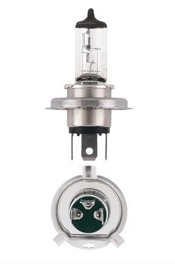 24V H4 75/70W P43T HALOGEN HEADLIGHT GLOBES (1) - 48892BL