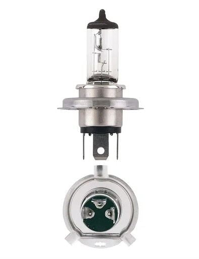 12V 100/90W P43T HALOGEN HEADLIGHT GLOBES (1) - 48901BL