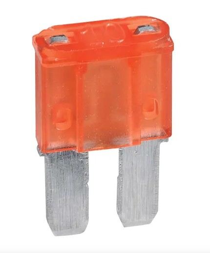 5 AMP ORANGE MICRO 2 BLADE FUSE (PACK OF 5) - 52405BL
