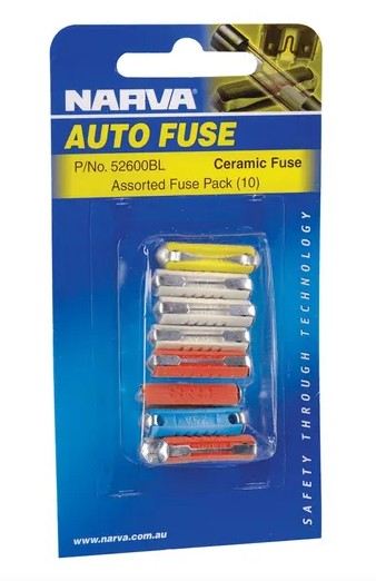 CERAMIC FUSE ASSORTMENT - 52600BL