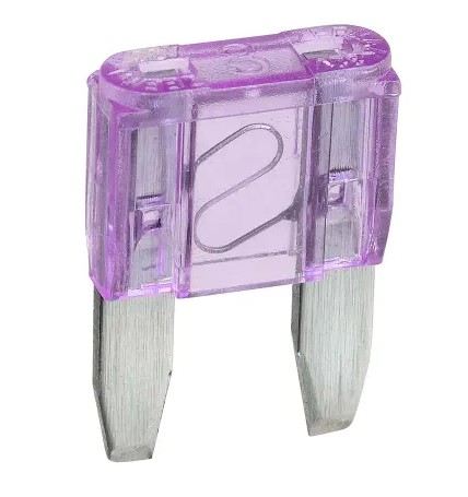 3 AMP PURPLE MINI BLADE FUSE (BOX OF 50) - 52703