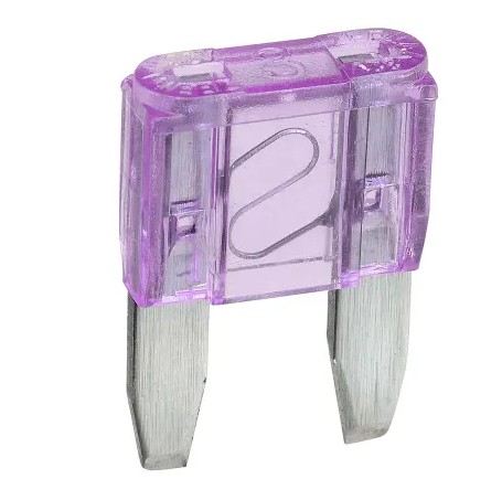 3 AMP PURPLE MINI BLADE FUSE (BLISTER PACK OF 5) - 52703BL
