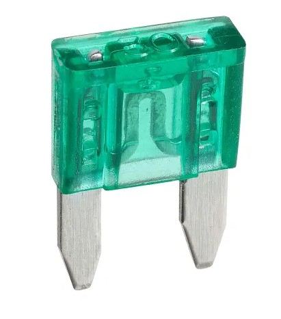 30 AMP GREEN MINI BLADE FUSE (BOX OF 50) - 52730