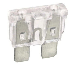 25 AMP WHITE STANDARD ATS BLADE FUSE (PACK OF 5) - 52825BL