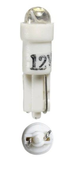 12V T-5MM WHITE LED WEDGE - 478521