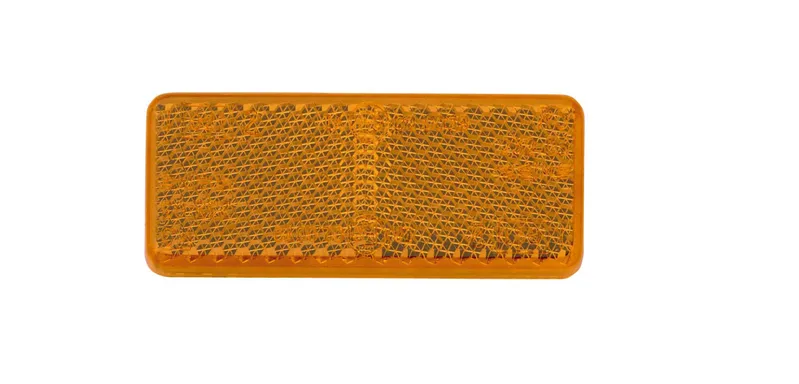 AMBER REFLECTOR ADHES 70MM X 28MM - 84036