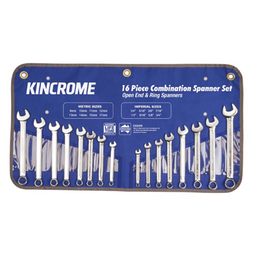 COMBINATION SPANNER SET 16 PIECE - METRIC/IMPERIAL - 1352416