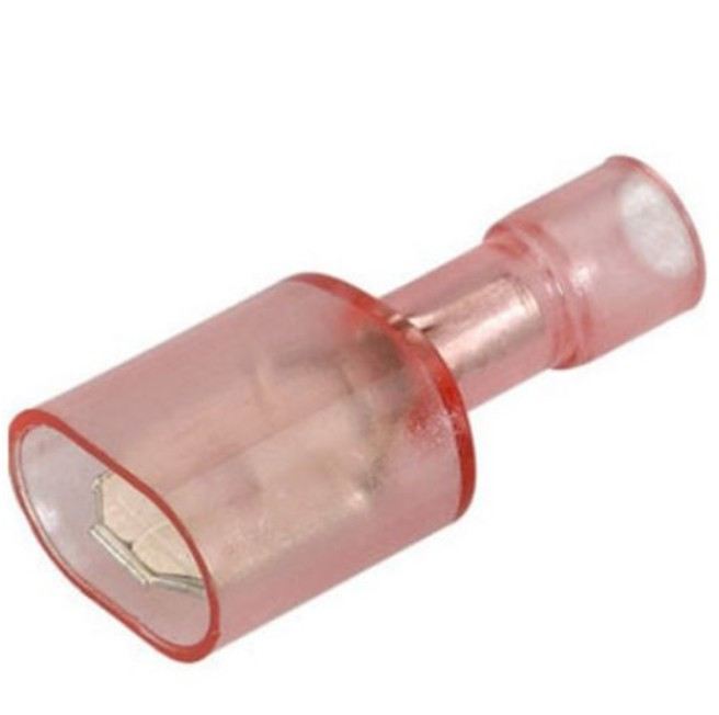 FULLY INSULAT - 6.3 X 0.8MM MALE BLADE TERMINL RED - 56111