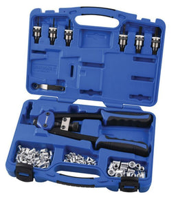 NUT RIVETER KIT TWIN HANDLE 68 PIECE - K4900