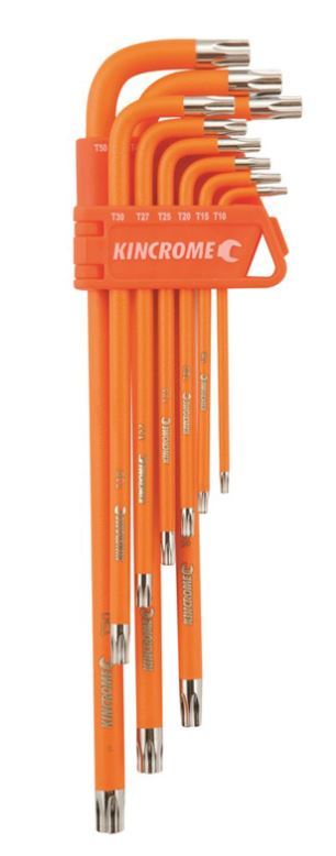 TAMPERPROOF TORX SET LONG SERIES 9 PIECE - K5044