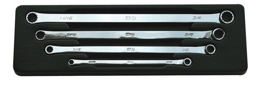 SPANNER SET - DOUBLE RING 4PC SAE - SP10084